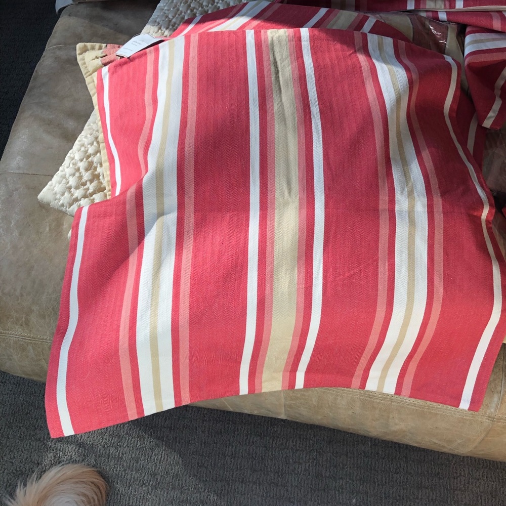 Potter Barn pillow covers NWT 4 , 20”x 20.